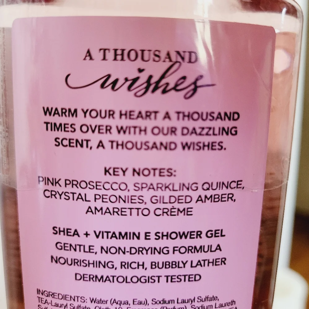A Thousand Wishes Shower Gel Bath & Body Works NWT